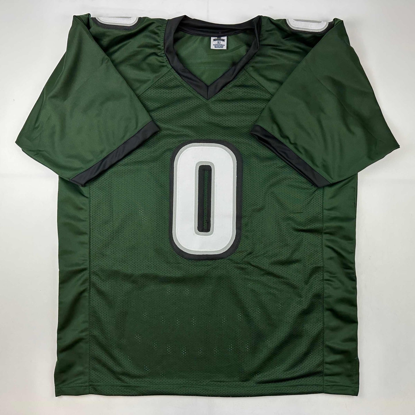 Autographed/Signed D'Andre Swift Philadelphia Green Football Jersey JSA COA