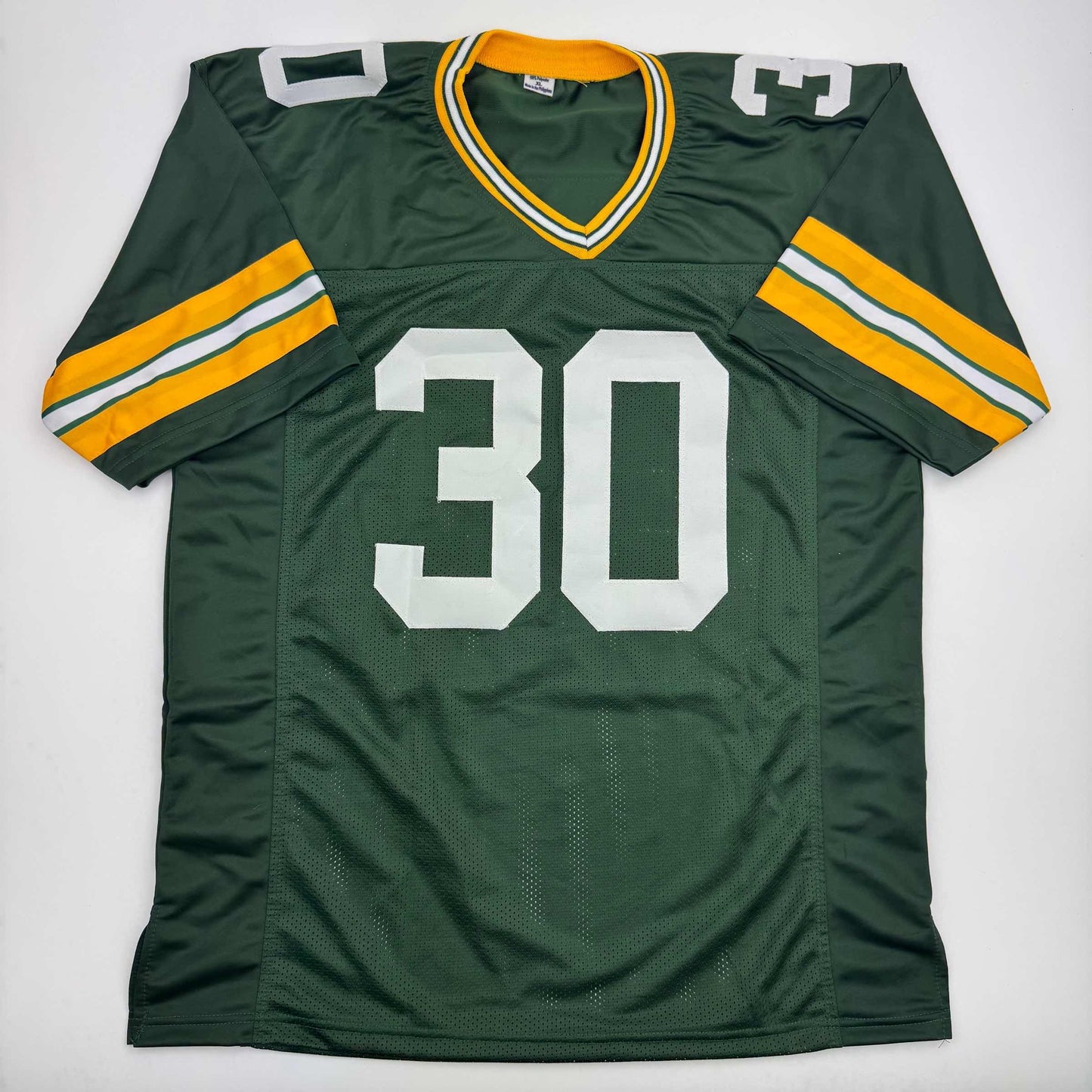Autographed/Signed Ahman Green Green Bay Green Football Jersey Beckett BAS COA