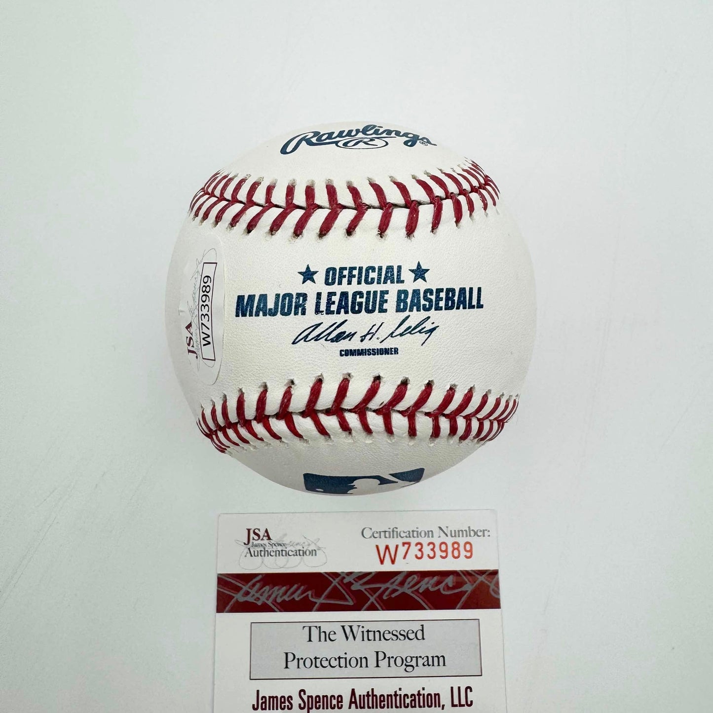 Autographed/Signed Don Mattingly "85 AL MVP" Yankees Rawlings Official Major League Baseball ROML JSA COA