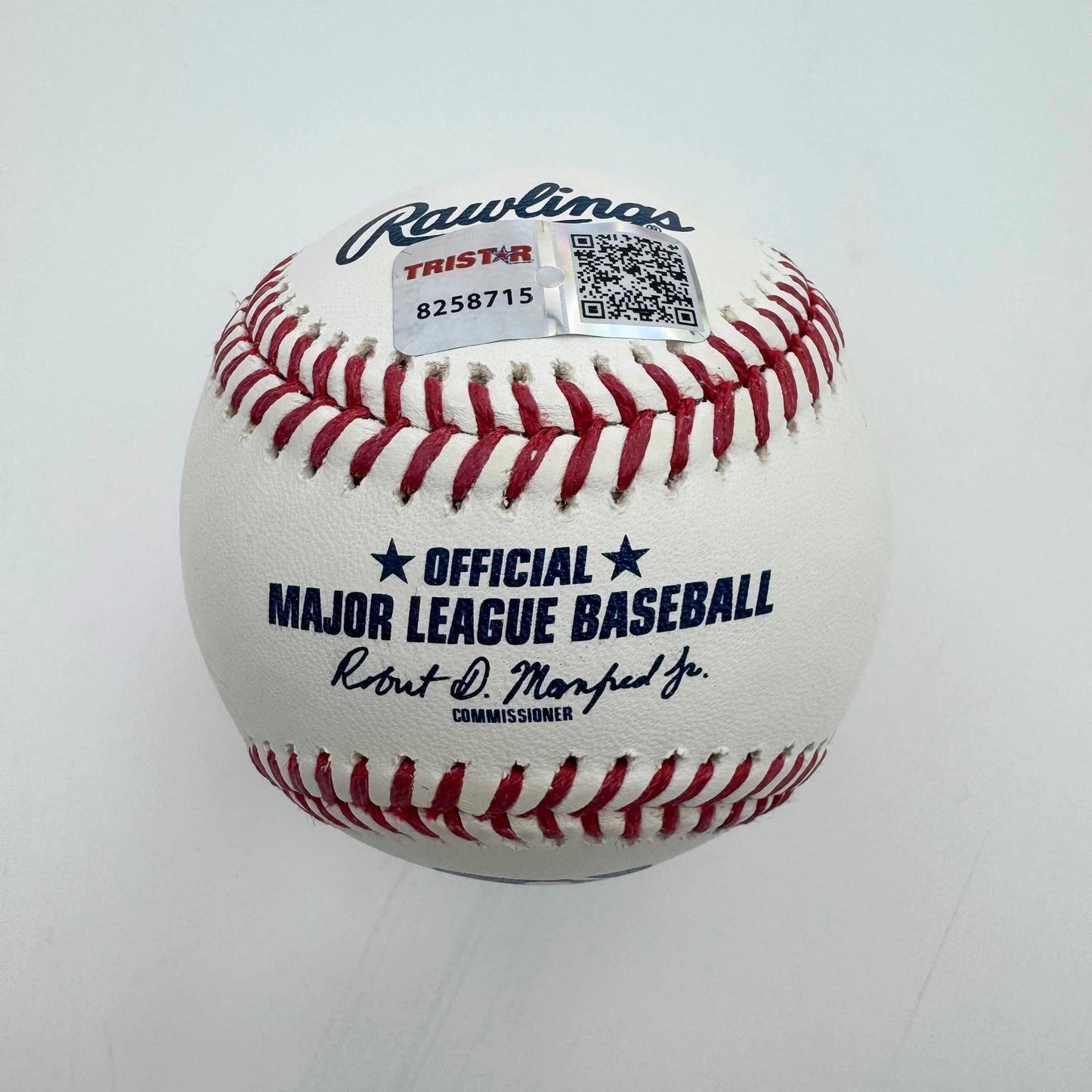 Autographed/Signed Jeff Bagwell Houston Astros Rawlings Official Major League Baseball ROML Tristar COA