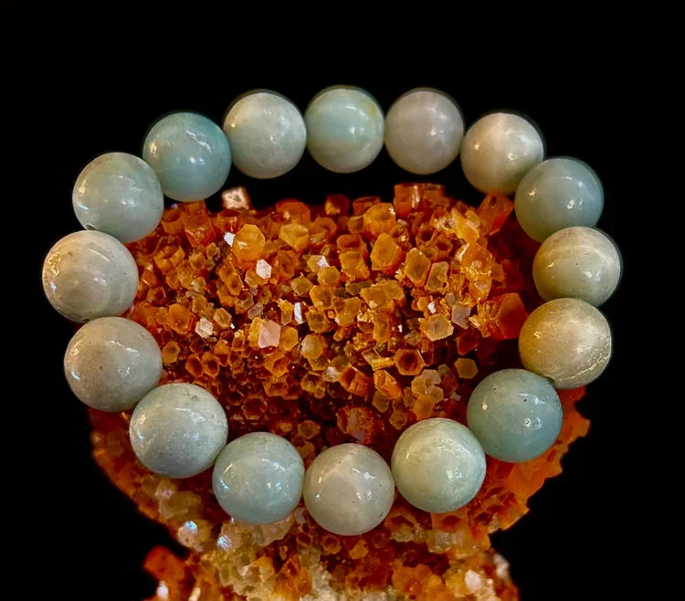 Seafoam Tide Amazonite Bracelet (12mm)