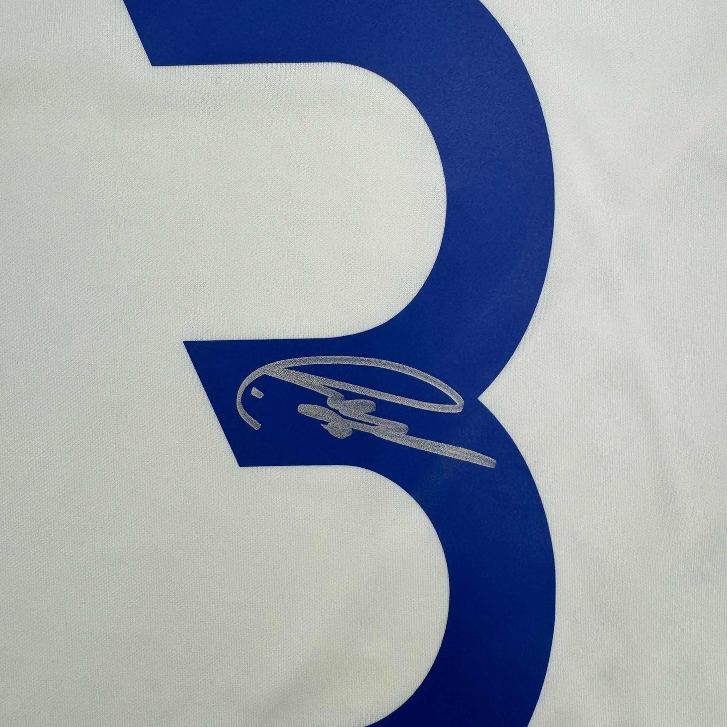 Framed Autographed/Signed Roberto Carlos 35x39 Real Madrid White Soccer Jersey Beckett BAS COA