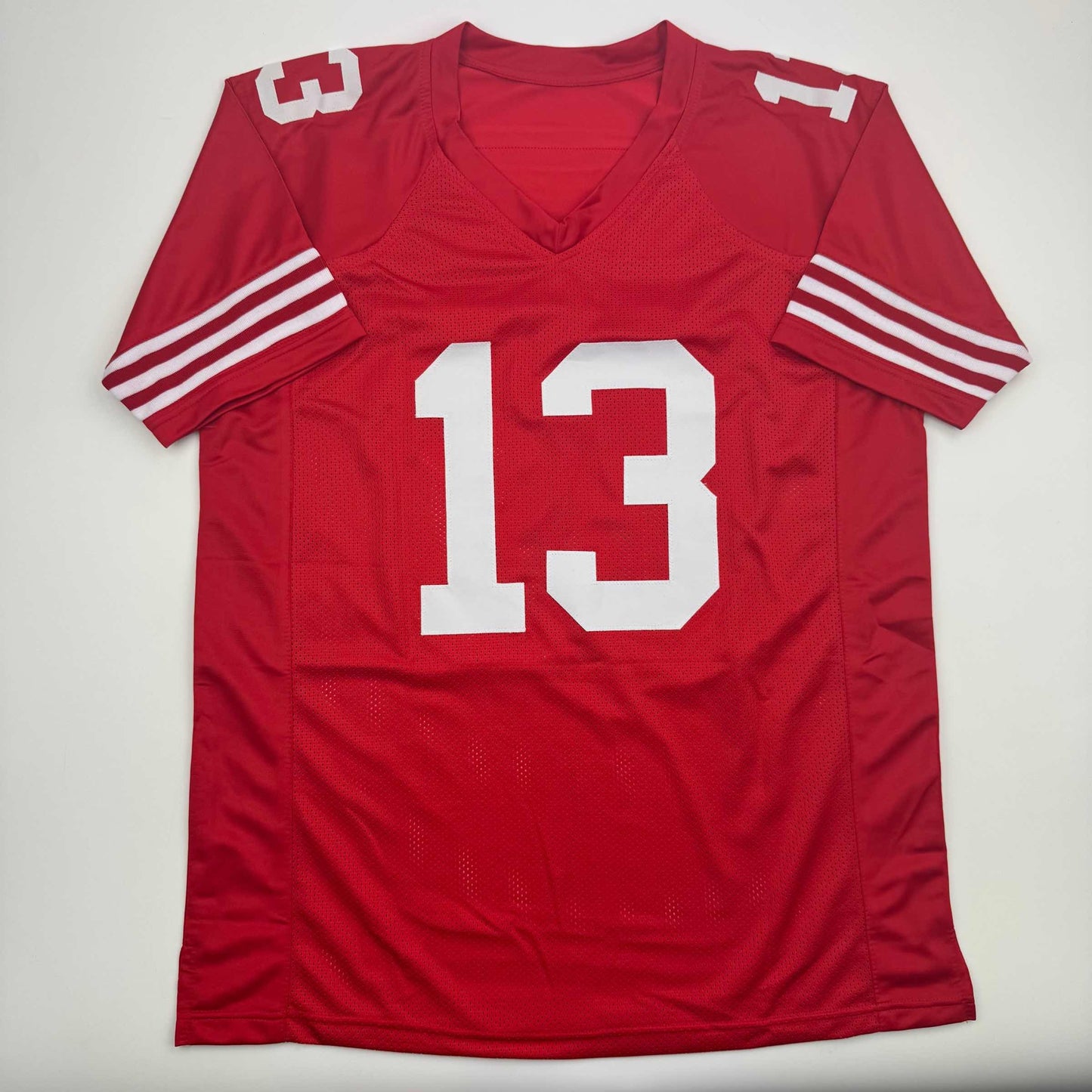 Autographed/Signed Brock Purdy San Francisco Red Football Jersey Beckett BAS COA