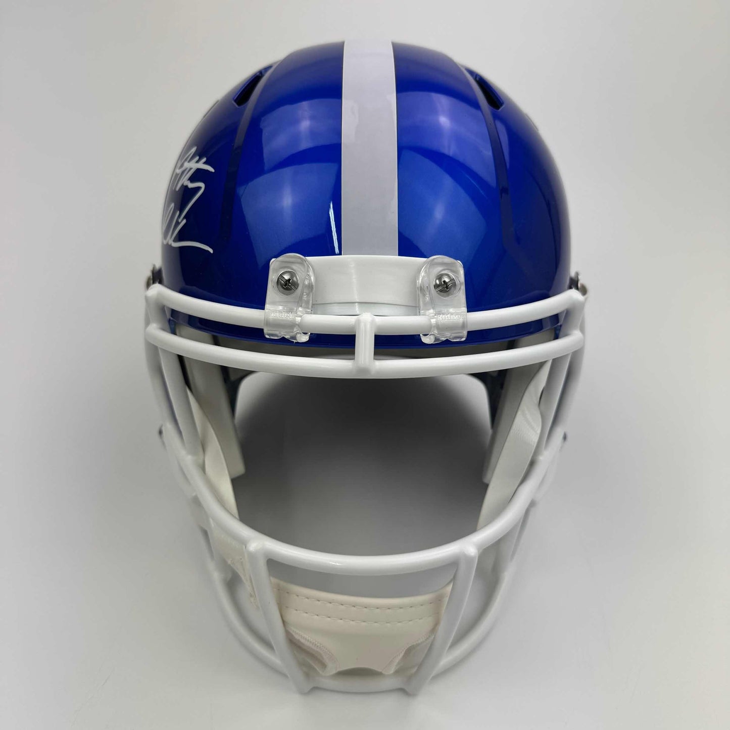 Autographed/Signed Anthony Richardson Indianapolis Colts Full Size Flash Football Helmet FS F/S Fanatics COA