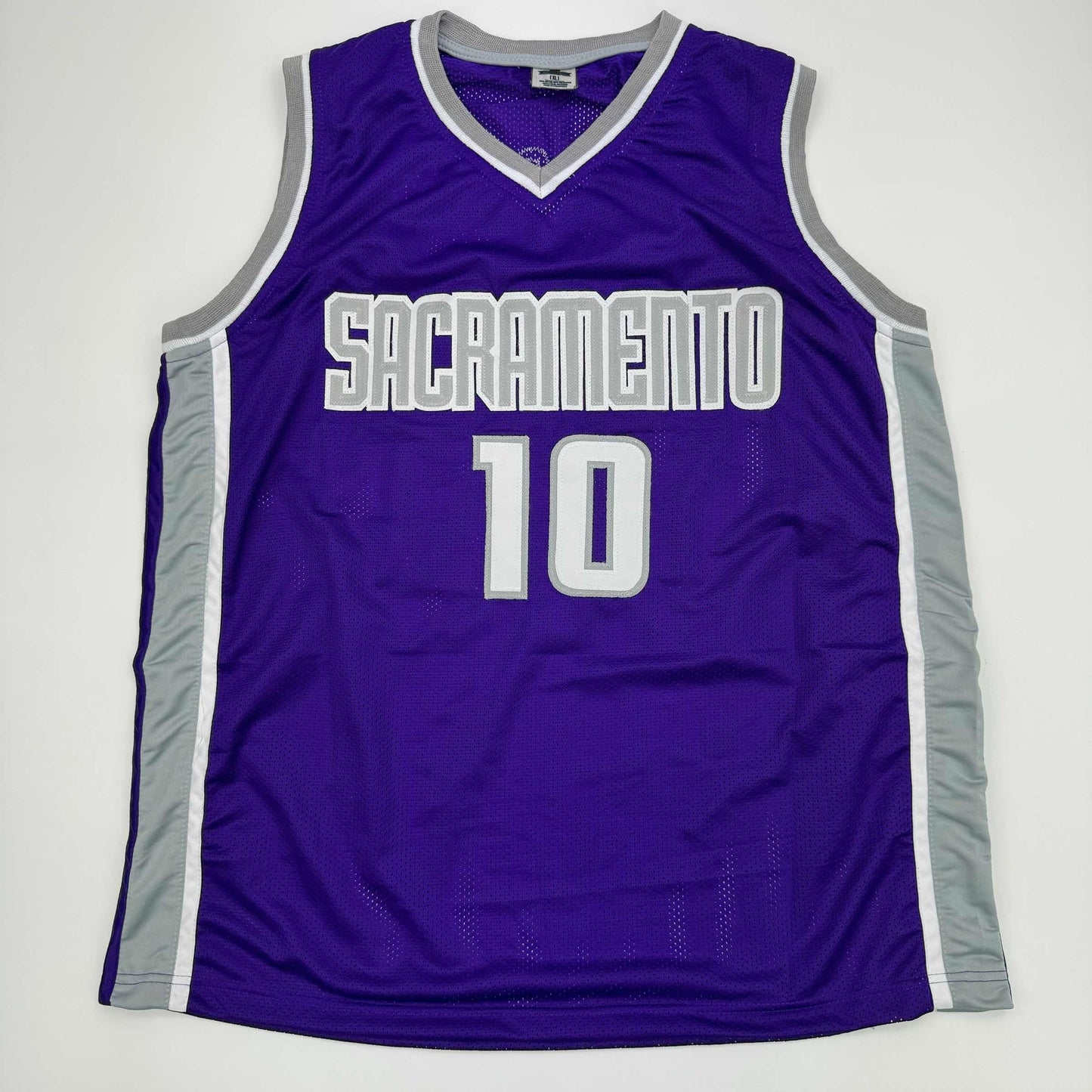 Autographed/Signed Domantas Sabonis Sacramento Purple Basketball Jersey Beckett BAS COA