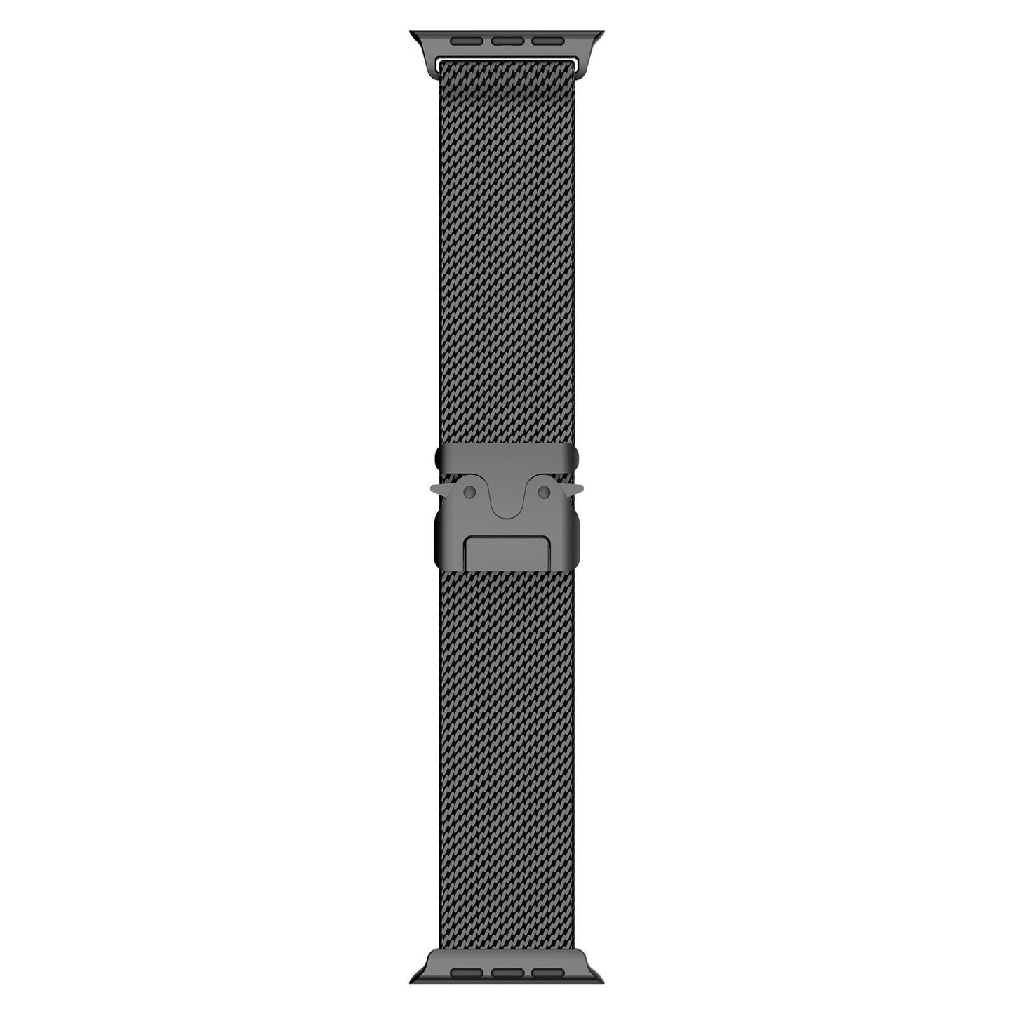 Magnetic Umbrella Buckle Milanese Stainless Steel Strap for Apple Watch