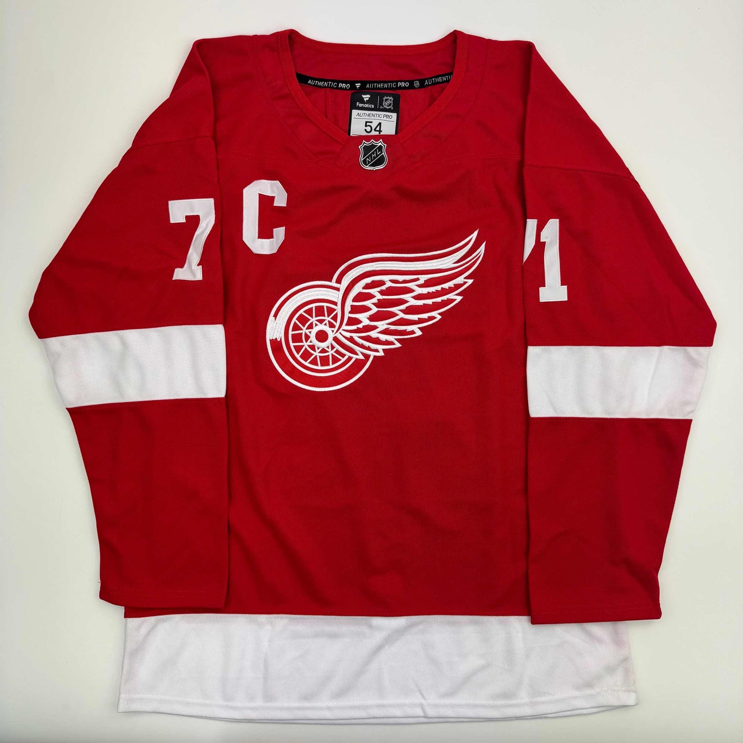 Autographed/Signed Dylan Larkin Detroit Red Wings Hockey Jersey Fanatics COA