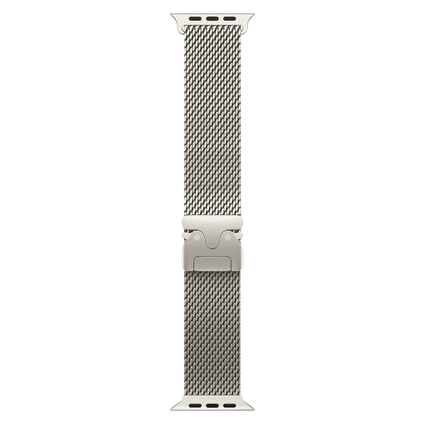 Magnetic Umbrella Buckle Milanese Stainless Steel Strap for Apple Watch