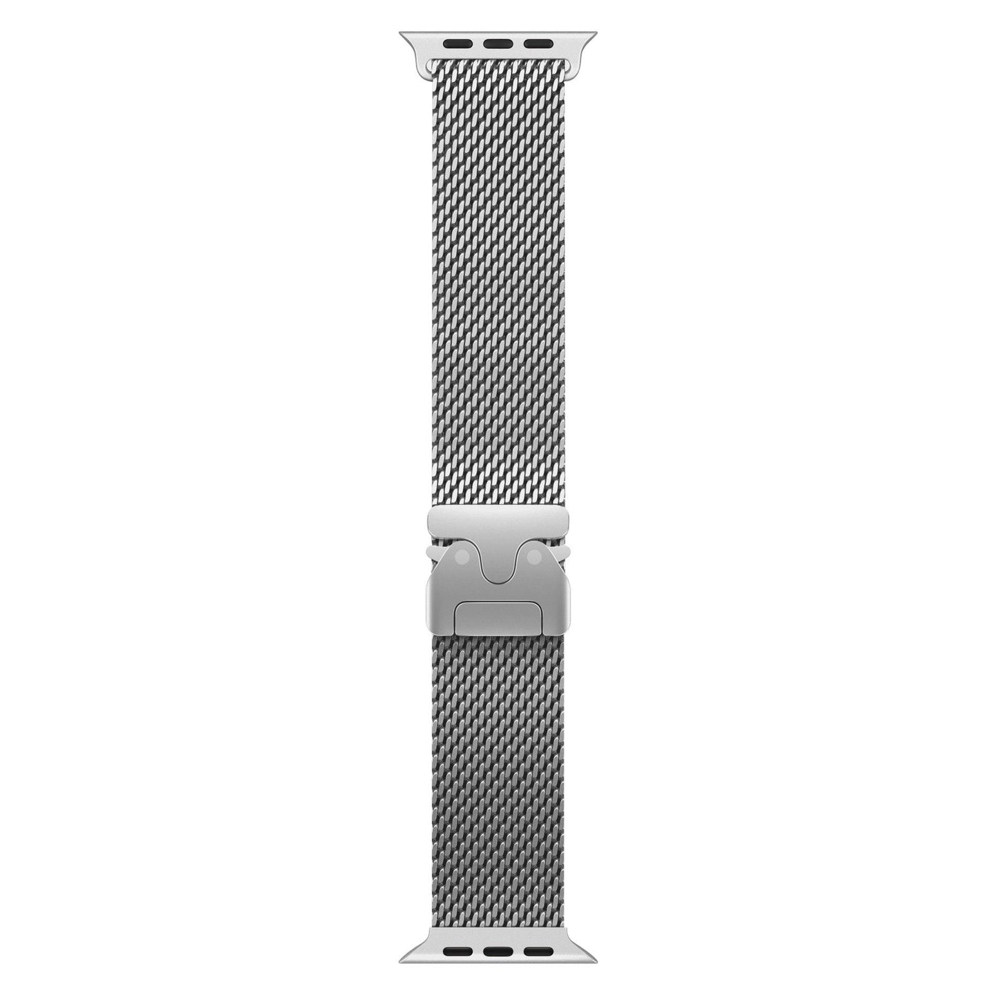 Magnetic Umbrella Buckle Milanese Stainless Steel Strap for Apple Watch