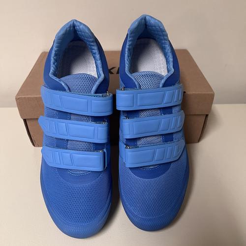 Mens Womens Cycling Shoes Compatible with Peloton Road Bike Size M9/W11,Blue