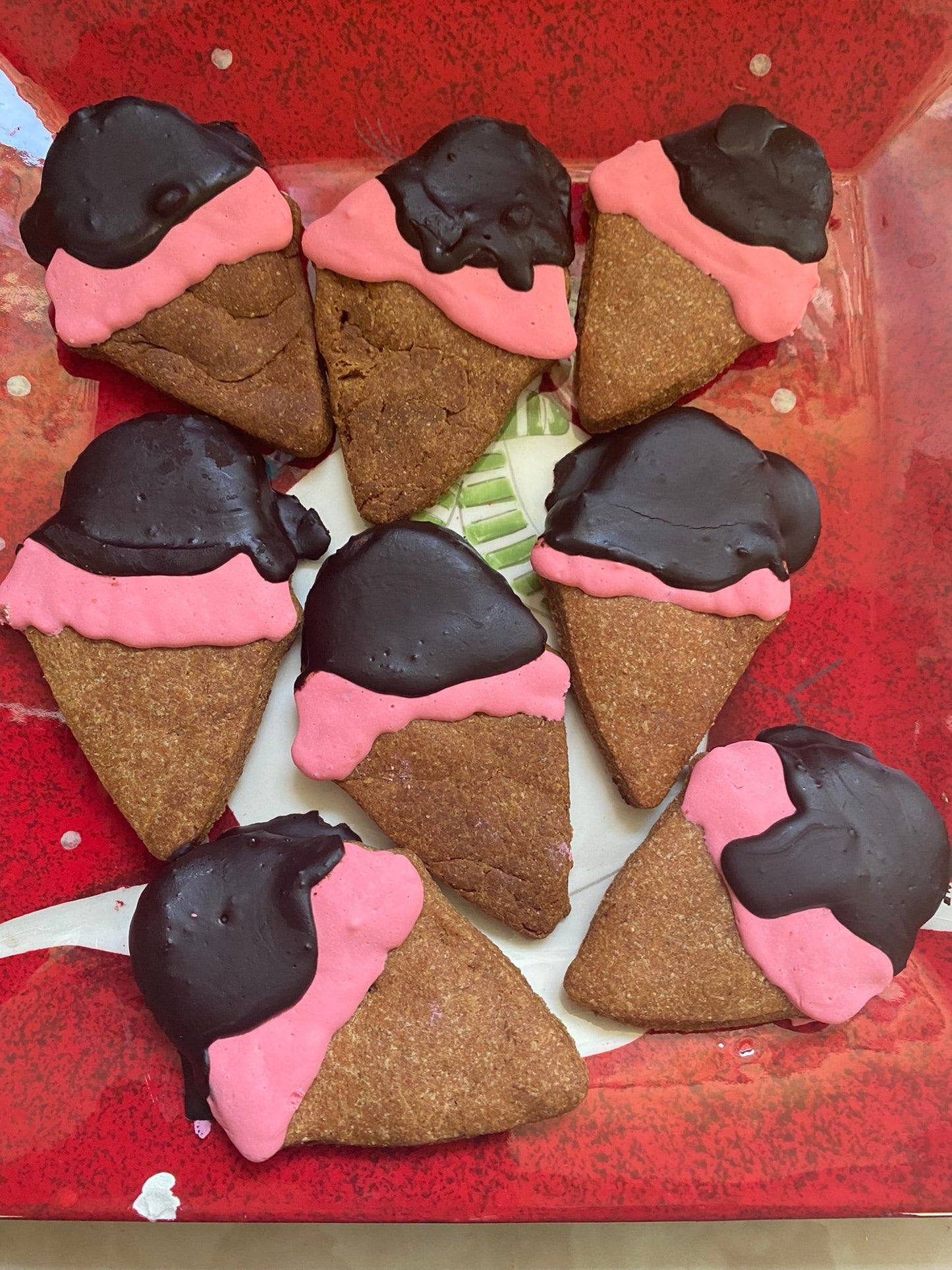 Ice Cream Organic Dog Cookies