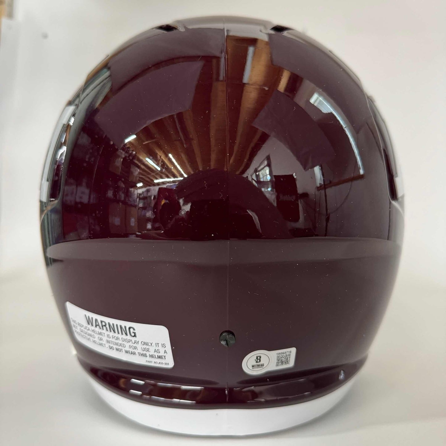 Autographed/Signed Johnny Manziel 12 Heisman Texas A&M Aggies Full Size FS F/S Replica College Football Helmet Beckett BAS COA