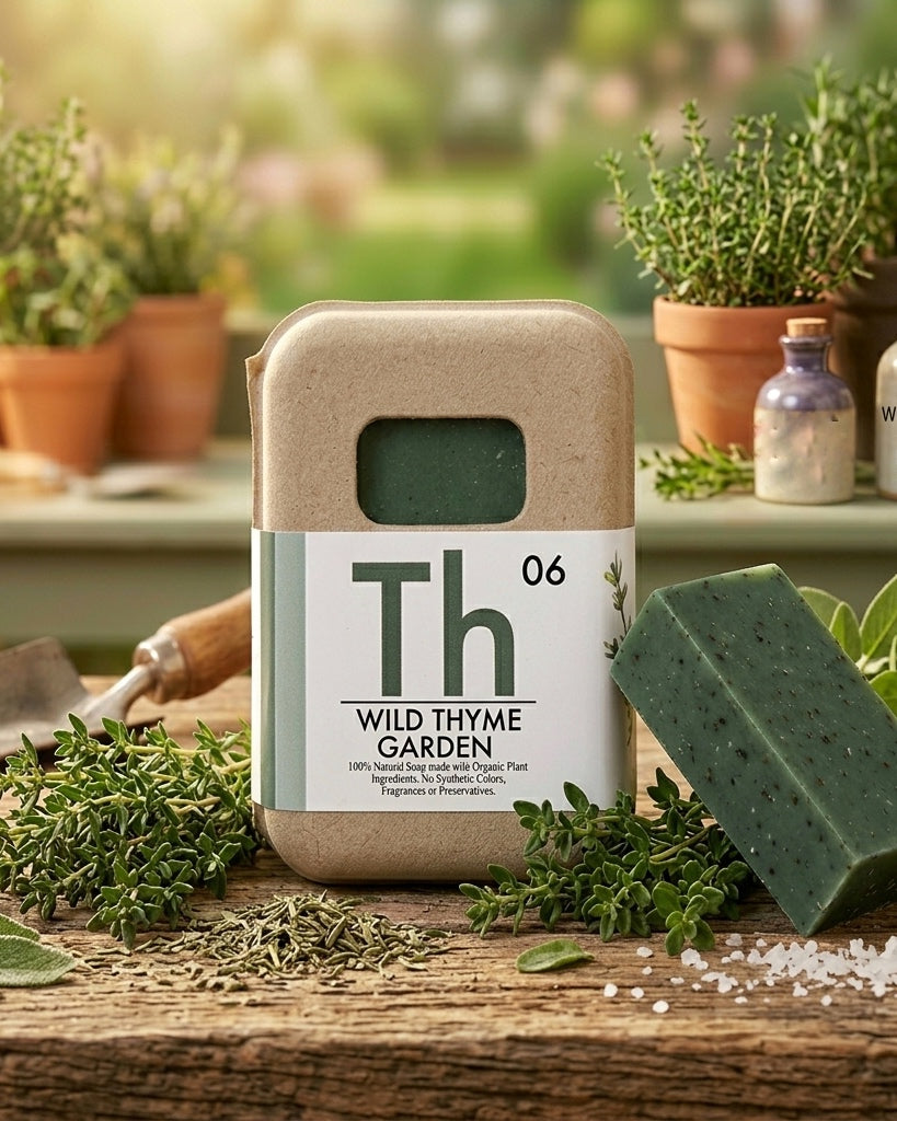 Organic Soap - Wild Thyme Garden