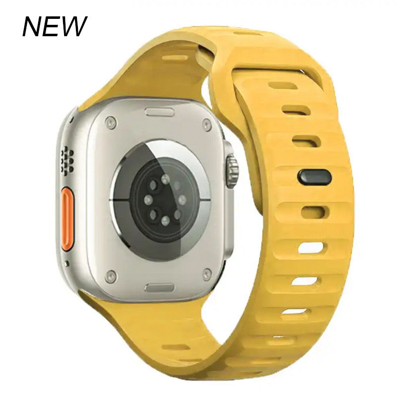 Silicone Reverse-buckle Watch Band