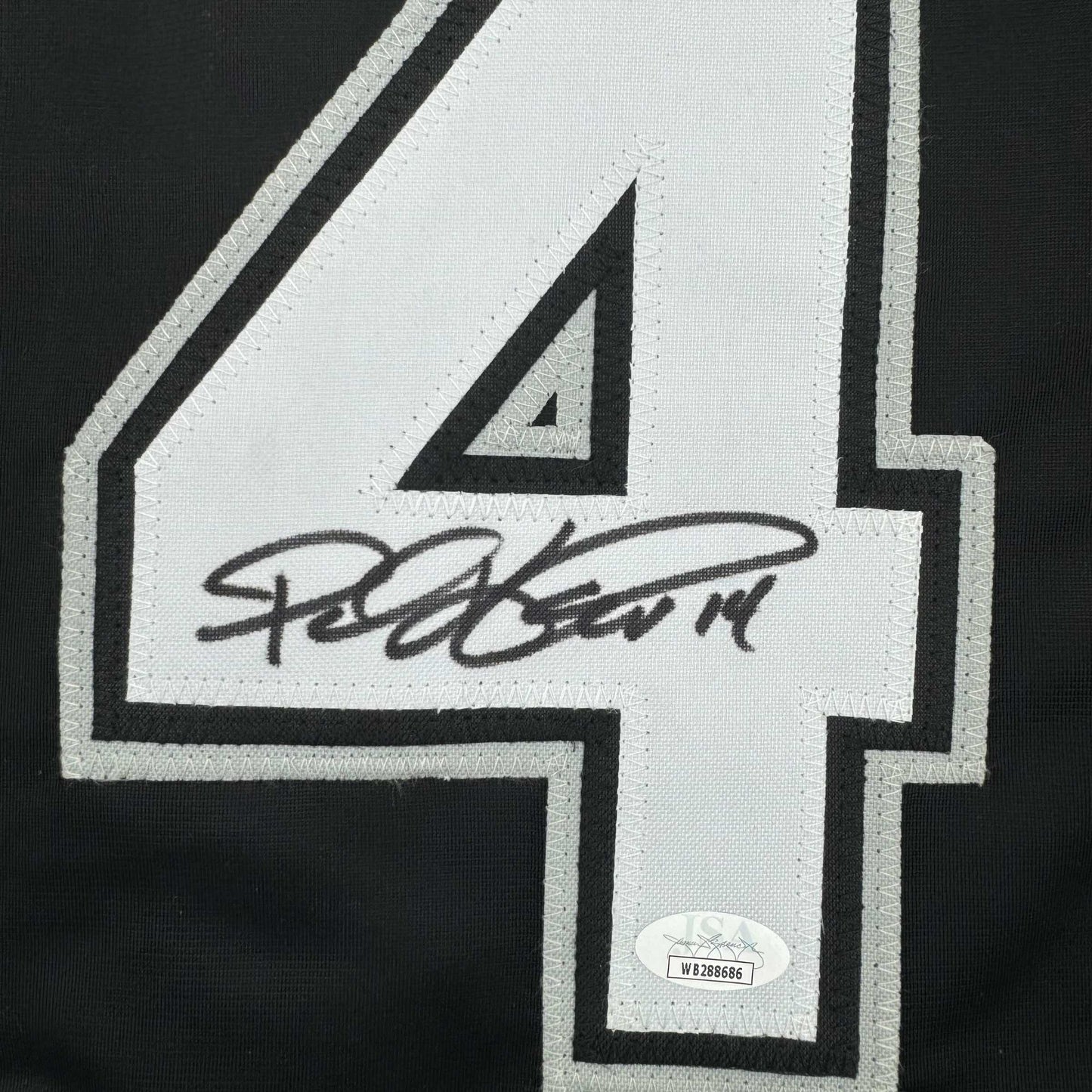 Framed Autographed/Signed Paul Konerko 35x39 Chicago Black Baseball Jersey JSA COA