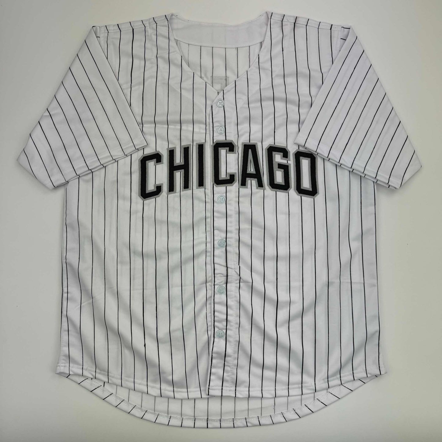 Autographed/Signed Paul Konerko Chicago Pinstripe Baseball Jersey JSA COA