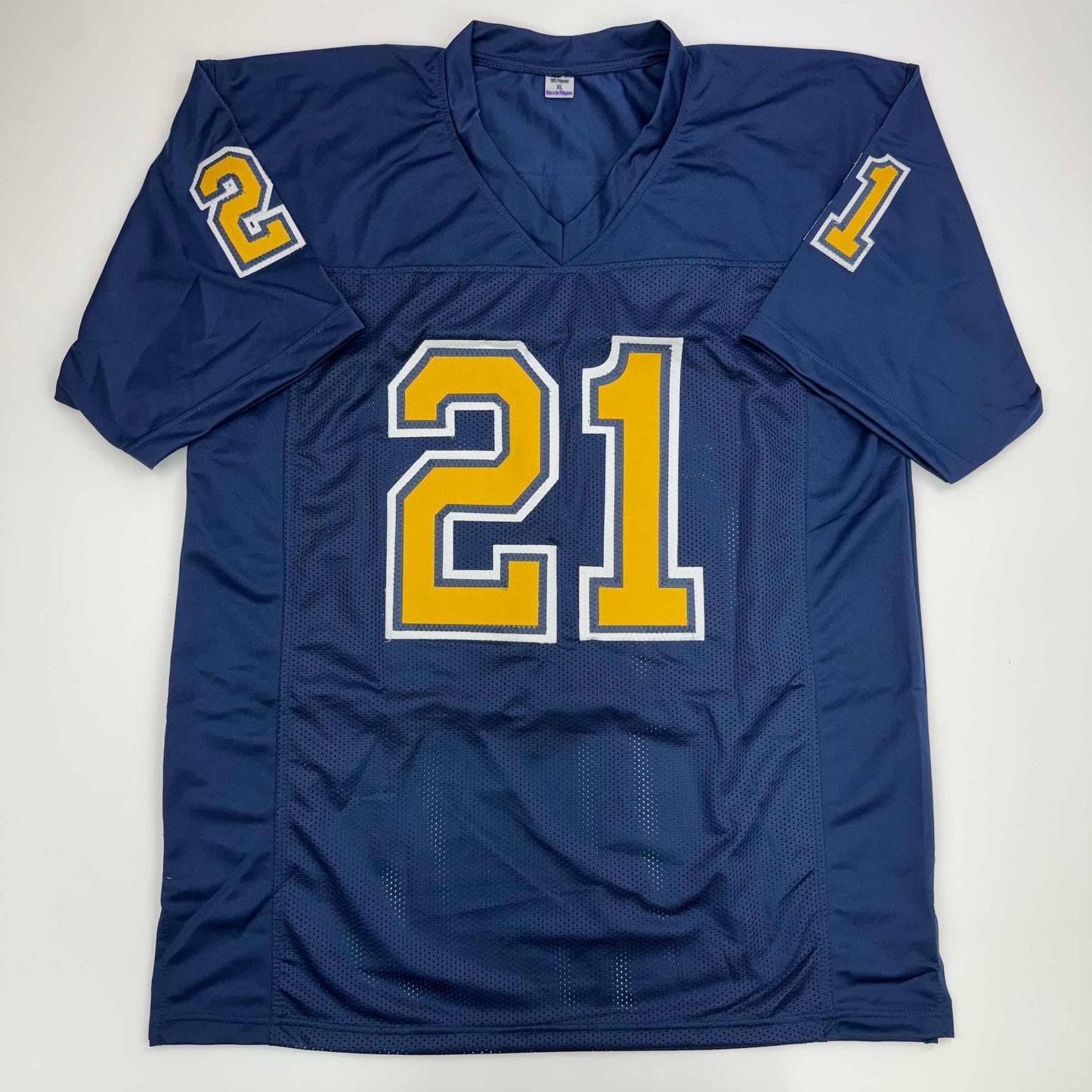 Autographed/Signed LaDainian Tomlinson San Diego Blue Color Rush Football Jersey Beckett BAS COA