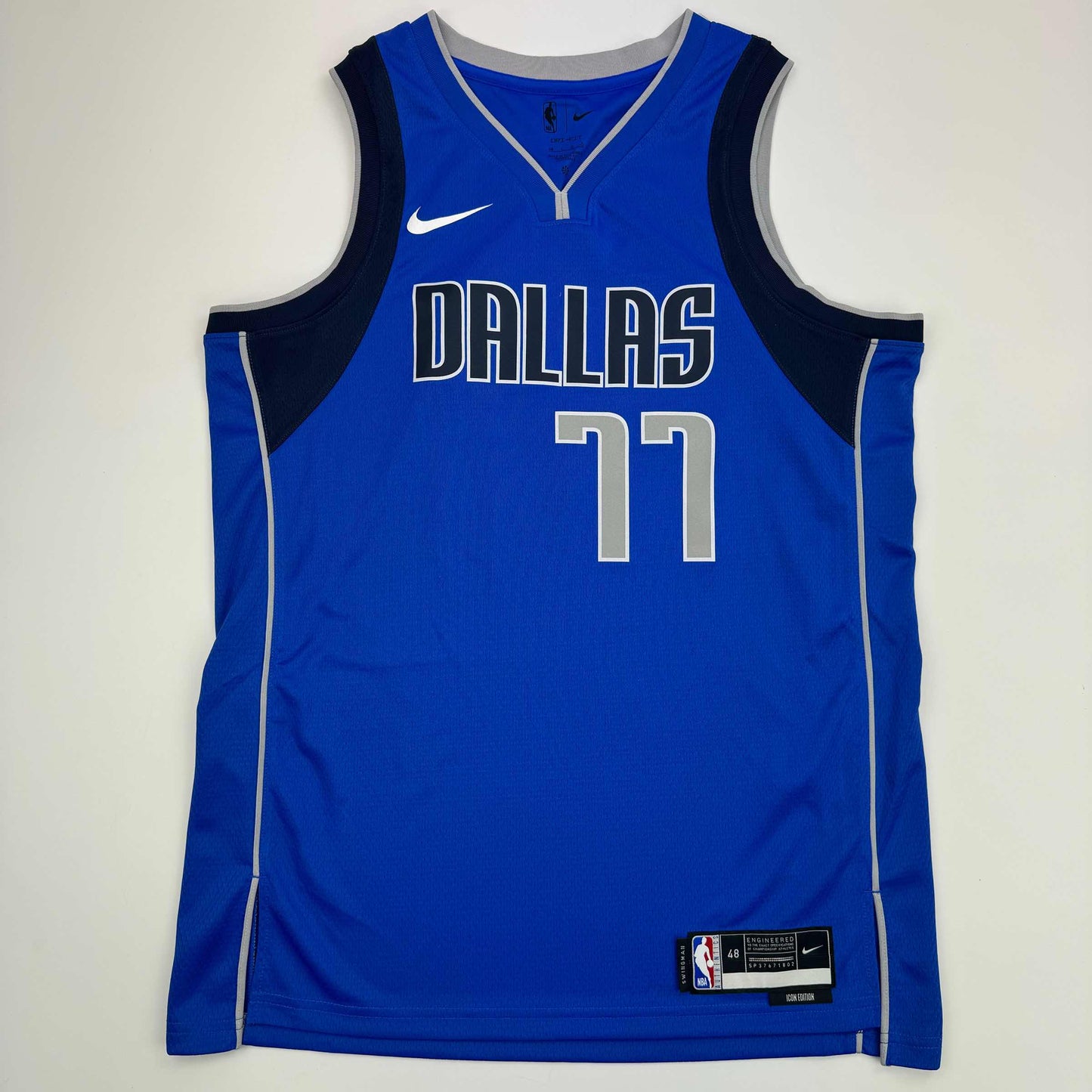 Autographed/Signed Luka Doncic Dallas Mavericks Blue Authentic Basketball Jersey JSA COA
