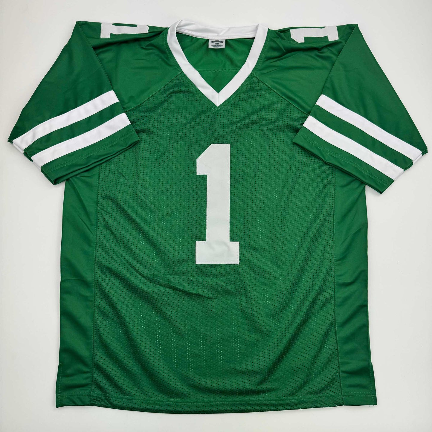 Autographed/Signed Ahmad Sauce Gardner New York Green Football Jersey Beckett BAS COA #2