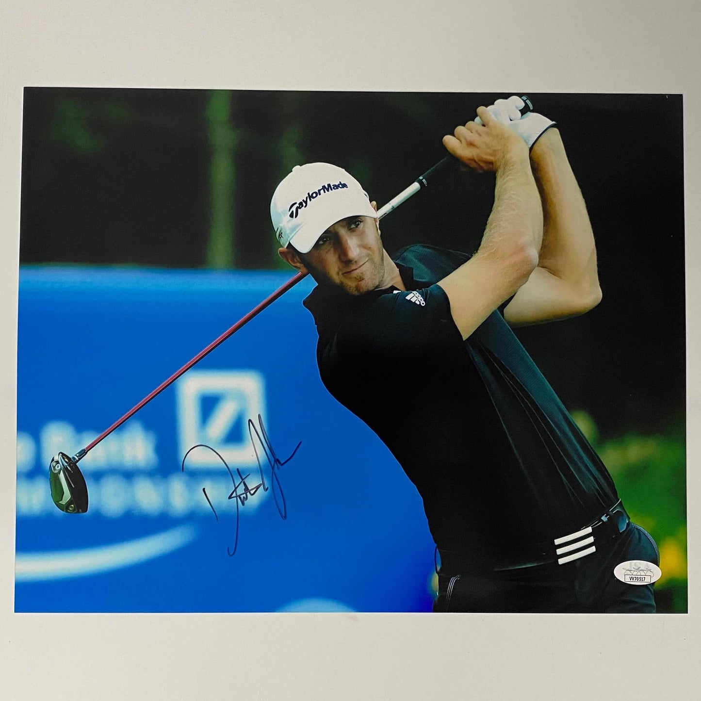 Autographed/Signed Dustin Johnson PGA Tour 11x14 LIV Golf Photo JSA COA