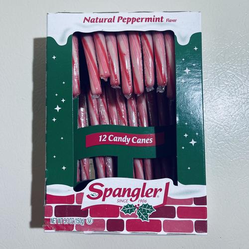 96 Individually Wrapped CandyRific Spangler Peppermint Candy Canes, MOST BROKEN!