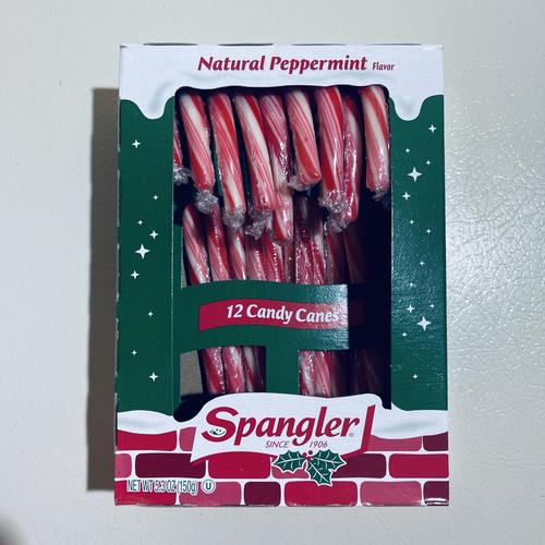 96 Individually Wrapped CandyRific Spangler Peppermint Candy Canes, MOST BROKEN!