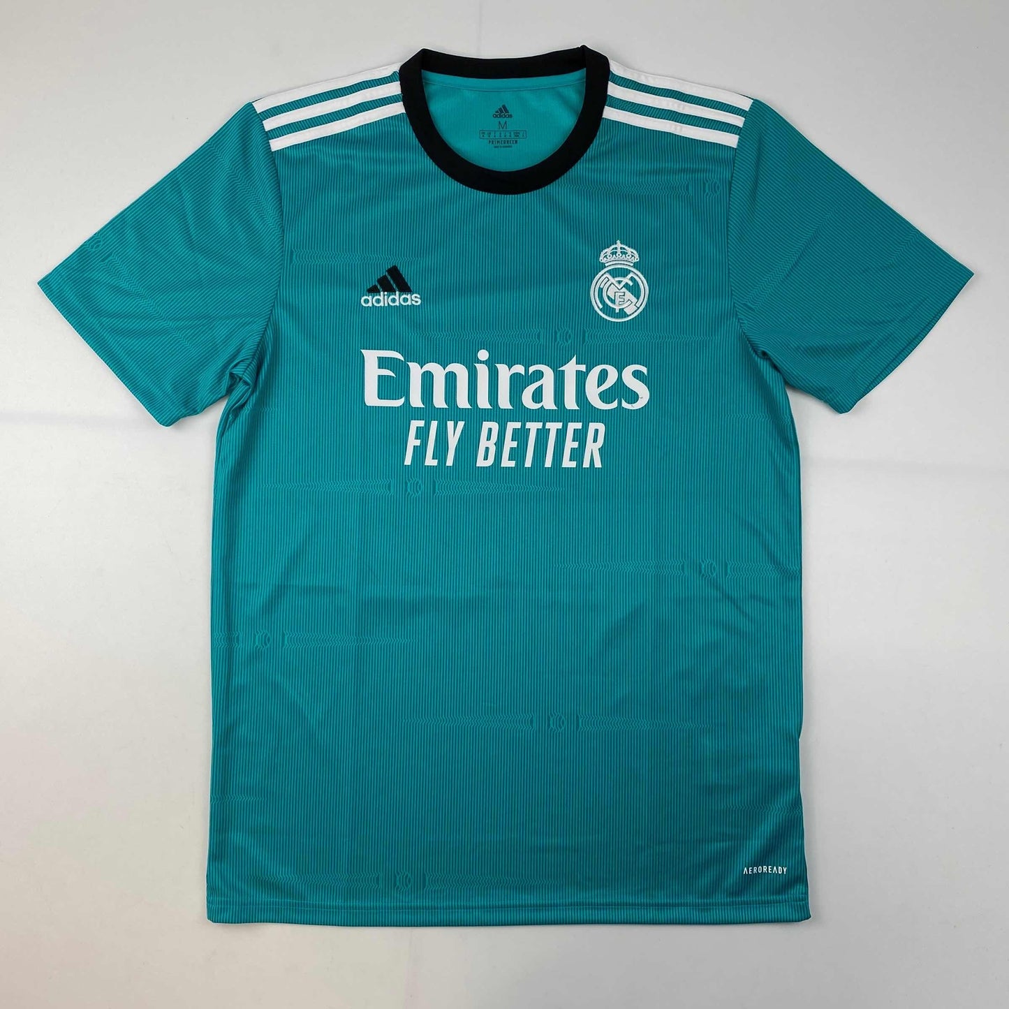 Autographed/Signed Luka Modric Real Madrid Teal Soccer Jersey Beckett BAS COA