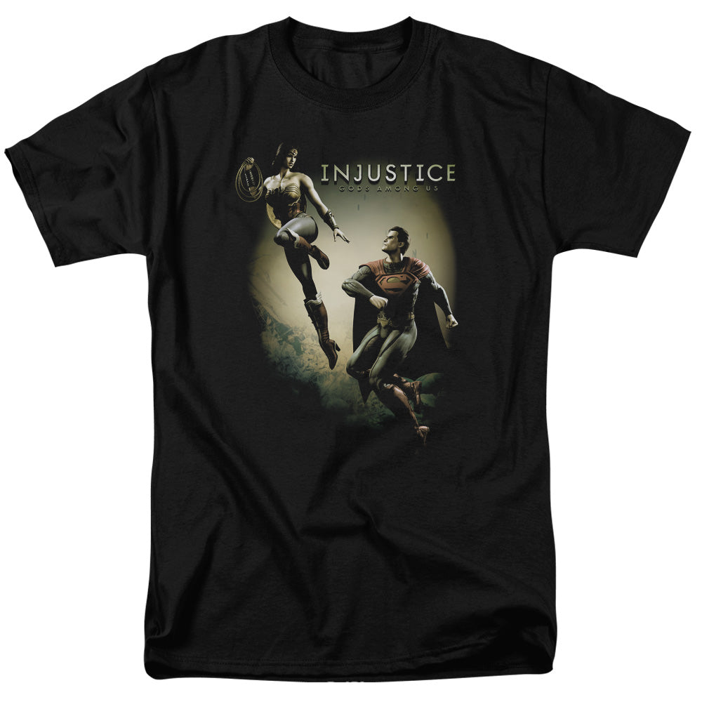 Injustice Gods Among Us Battle Of The Gods Mens T Shirt Black Officially Licensed