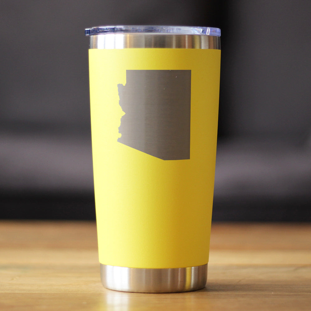 Arizona State Outline - 20 oz Coffee Tumbler