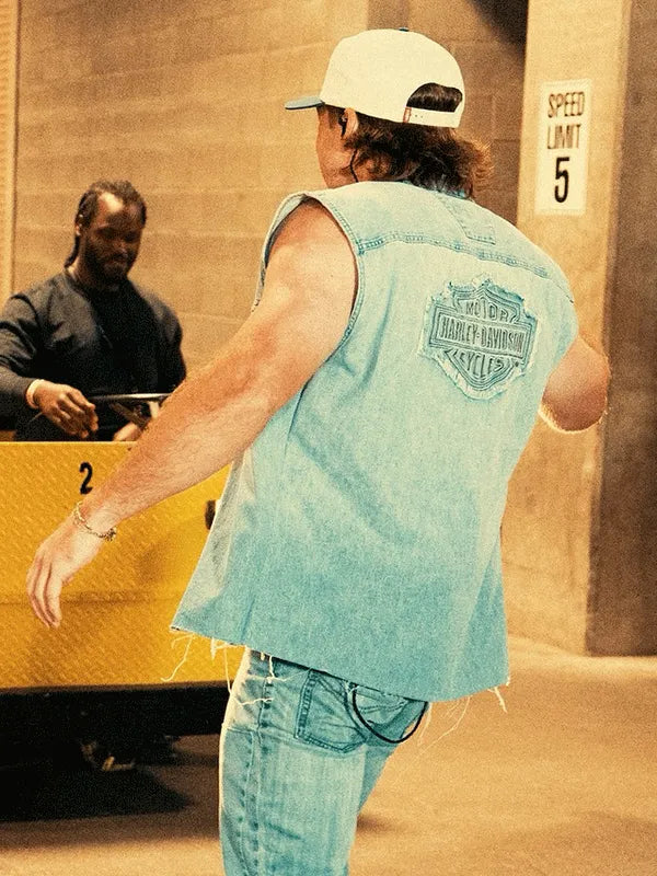 I’m The Problem Tour 2025 Morgan Wallen Blue Vest