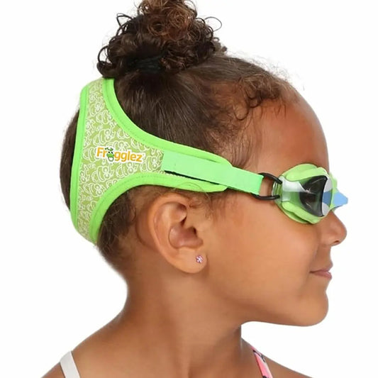 Green Frogz Kids Swim Goggles