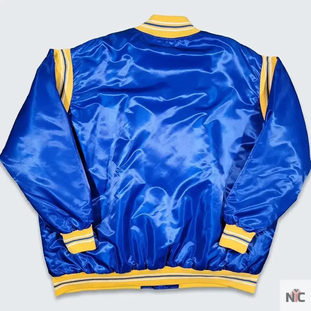 Indiana Pacers Teddy Royal Varsity Satin Jacket