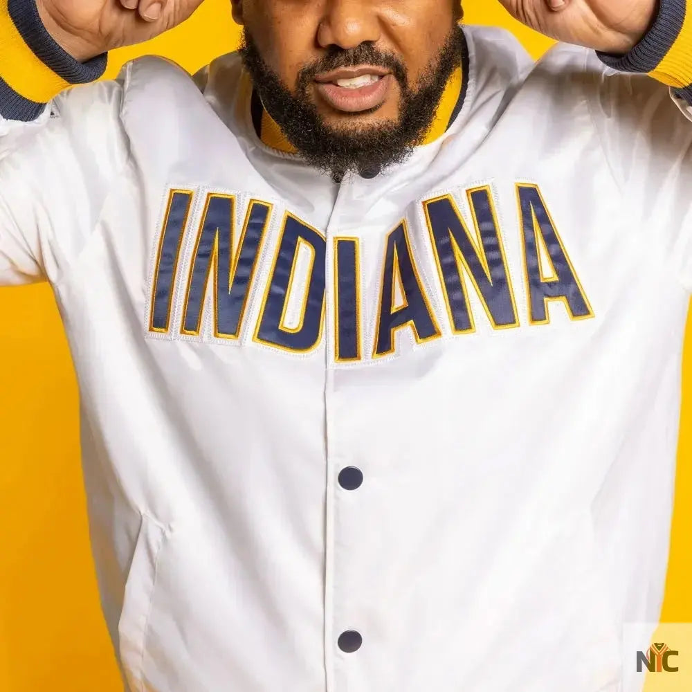 Indiana Pacers X White Jacket