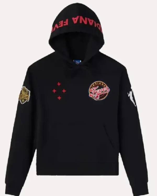 Indiana Fever Black OVO x WNBA Hoodie