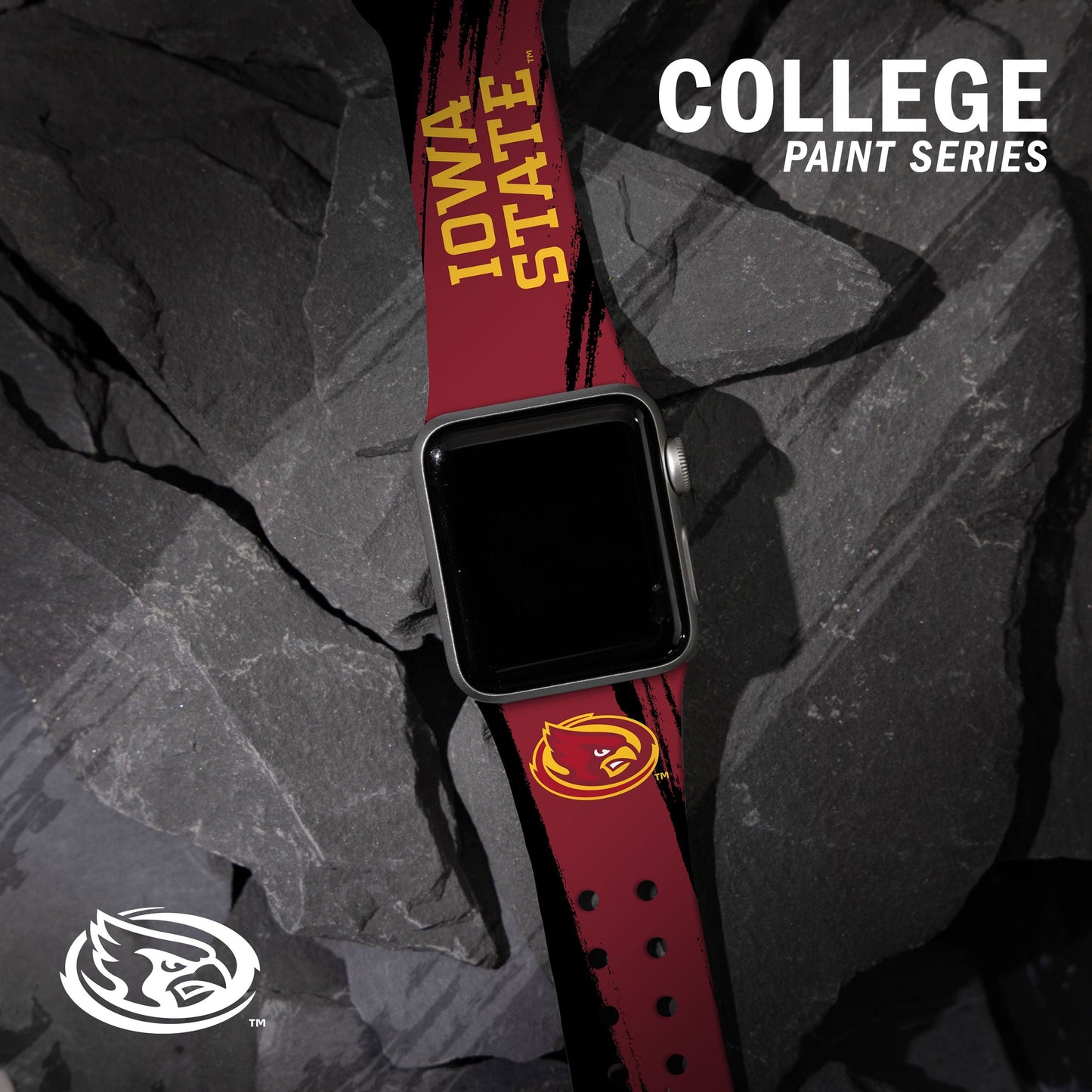 Iowa State Cyclones HD Apple Watch Band