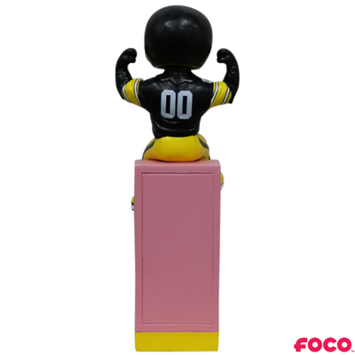 Iowa Hawkeyes Herky the Hawk Pink Locker Bobblehead