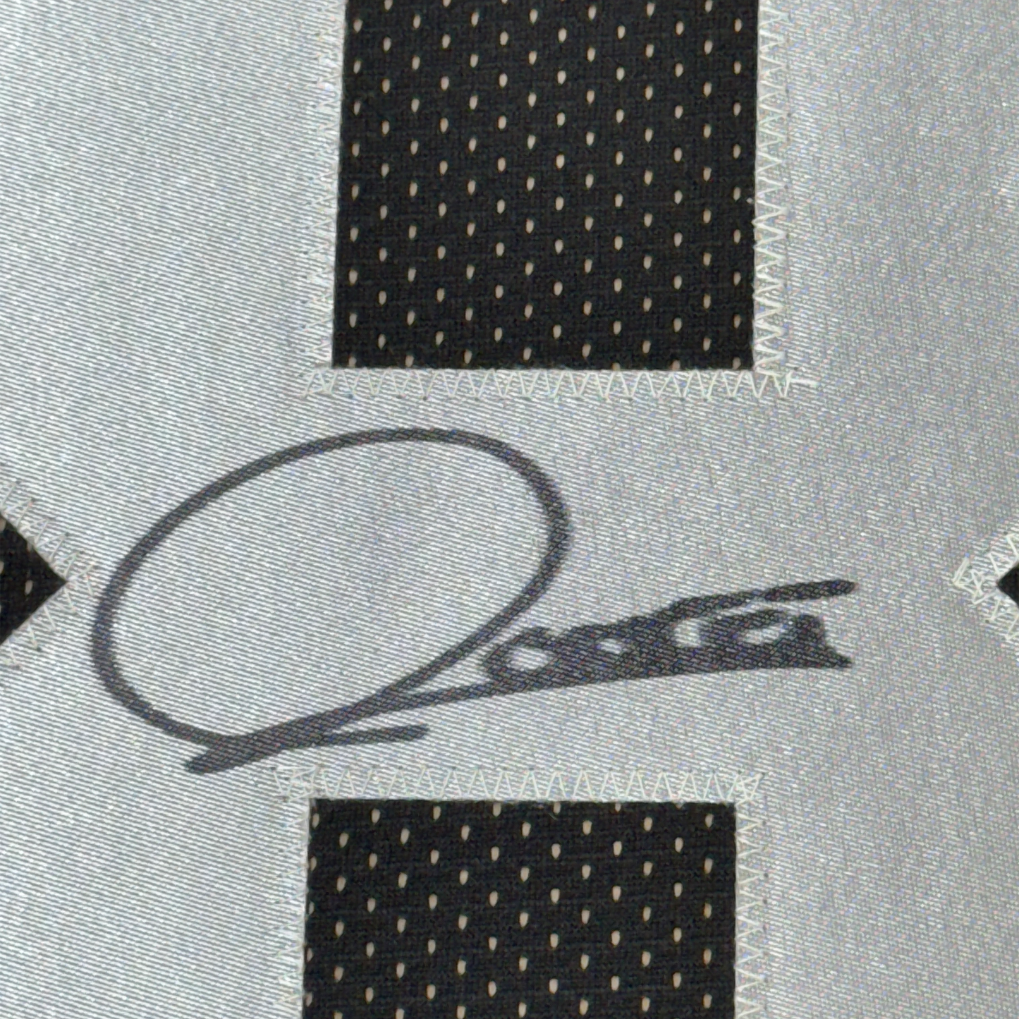 Framed Autographed/Signed Raghib Rocket Ismail 35x39 Oakland Raiders Black Football Jersey JSA COA