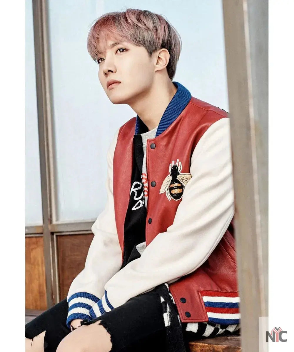 J Hope Blind for Love Varsity Jacket