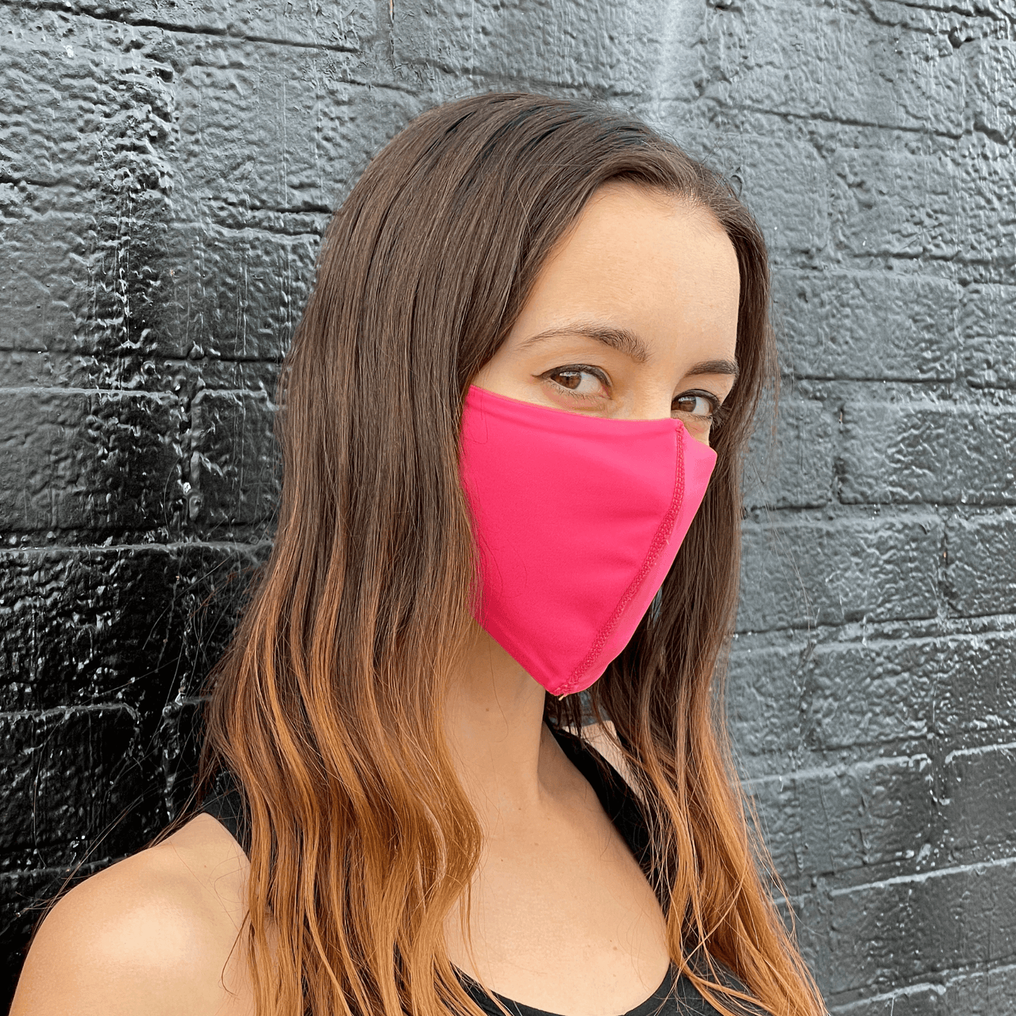 Copper Ion Infused Sports Face Mask for Enhanced Breathability