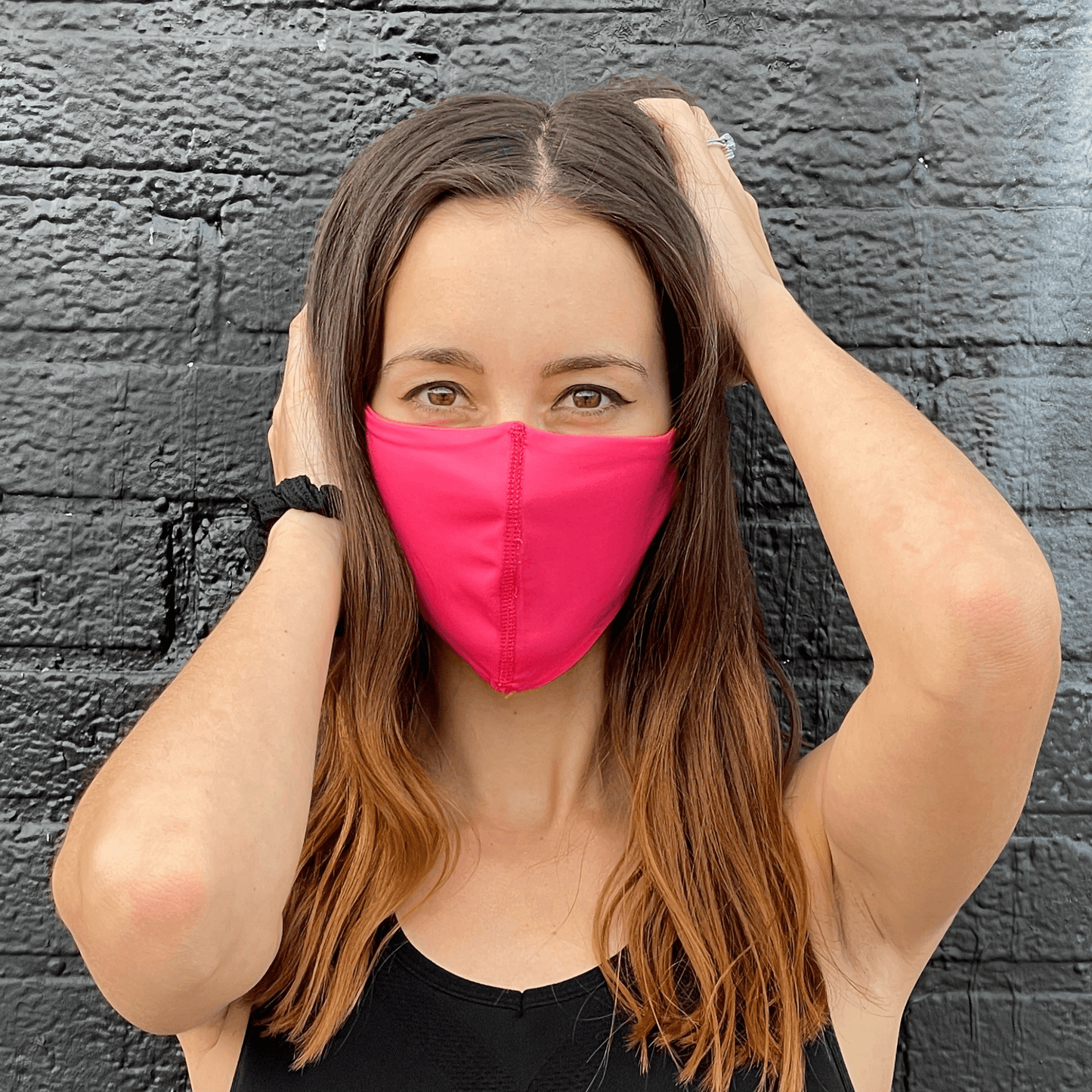 Copper Ion Infused Sports Face Mask for Enhanced Breathability