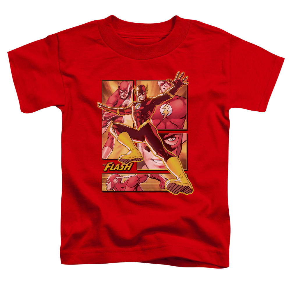 Justice League Flash Toddler Kids Youth T Shirt Red Officially Licensed
