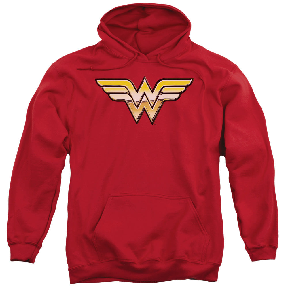 Justice League Golden Mens Hoodie Red Officially Licensed