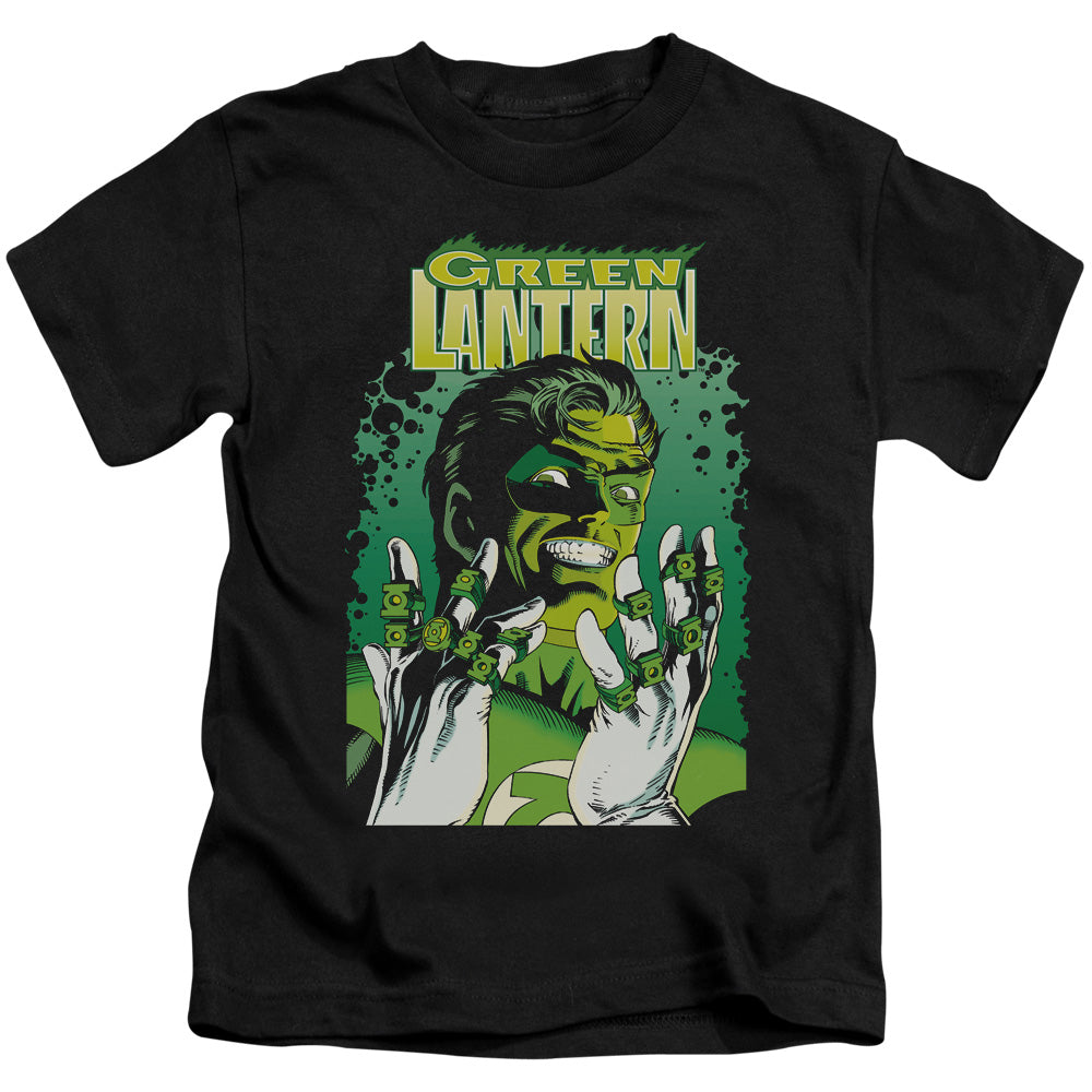 Justice League Gl #49 Cover Juvenile Kids Youth T Shirt Black Officially Licensed