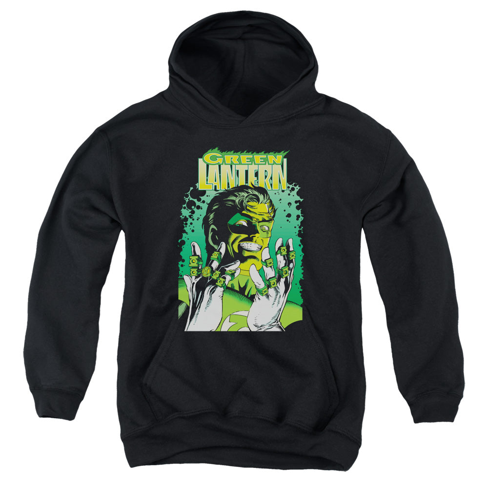 Justice League Gl #49 Cover Kids Youth Hoodie Black Officially Licensed