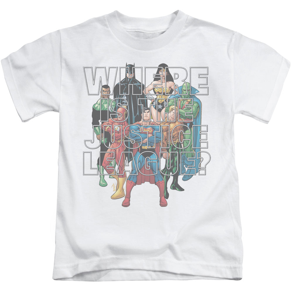 Justice League Classified #1 Cover Juvenile Kids Youth T Shirt White Officially Licensed