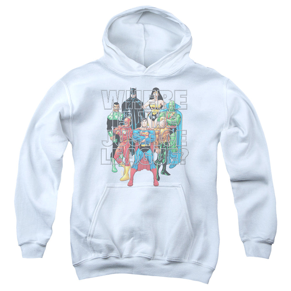 Justice League Classified #1 Cover Kids Youth Hoodie White Officially Licensed