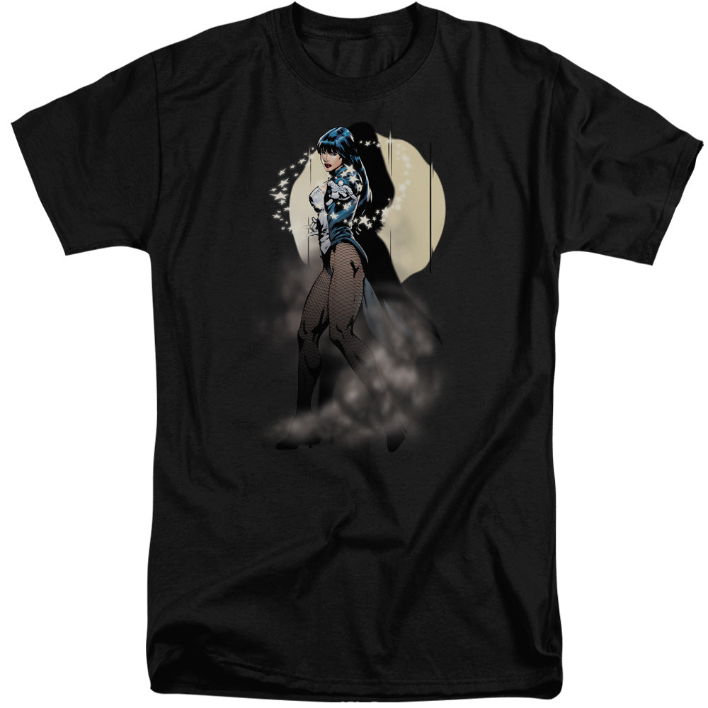 Justice League Of America Zatanna Illusion Mens Tall T Shirt Black Officially Licensed