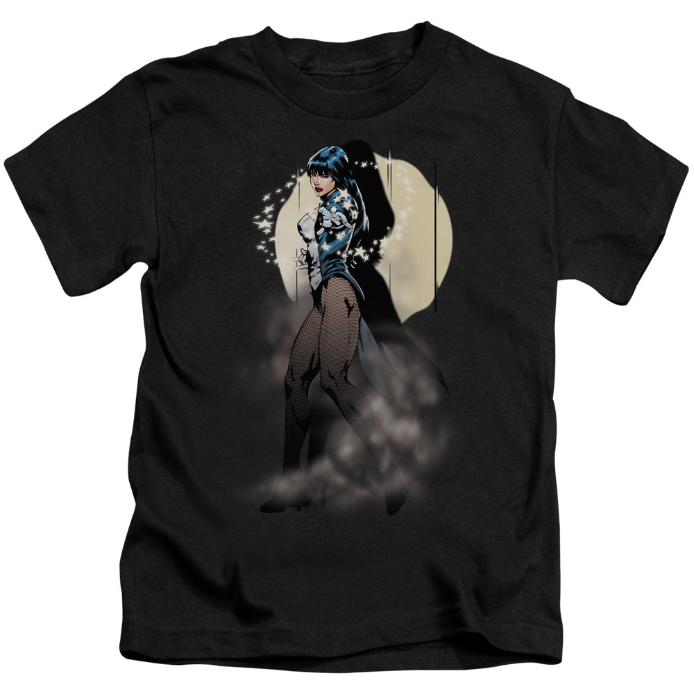 Justice League Zatanna Illusion Juvenile Kids Youth T Shirt Black Officially Licensed