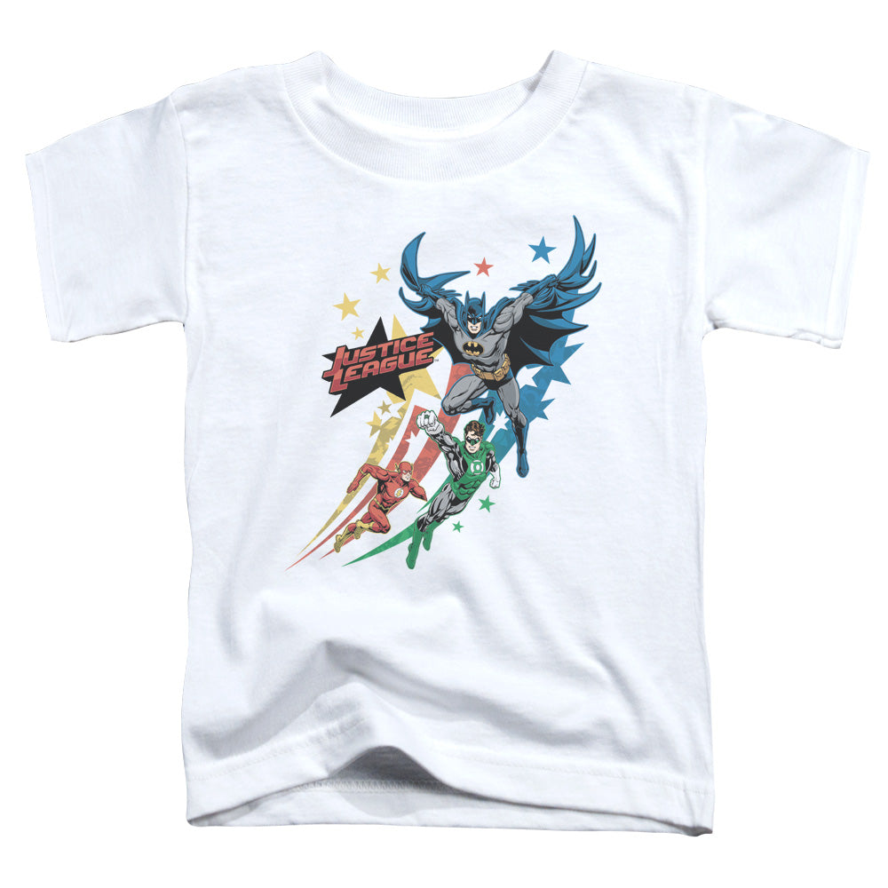 Justice League Allegiance Toddler Kids Youth T Shirt White Officially Licensed