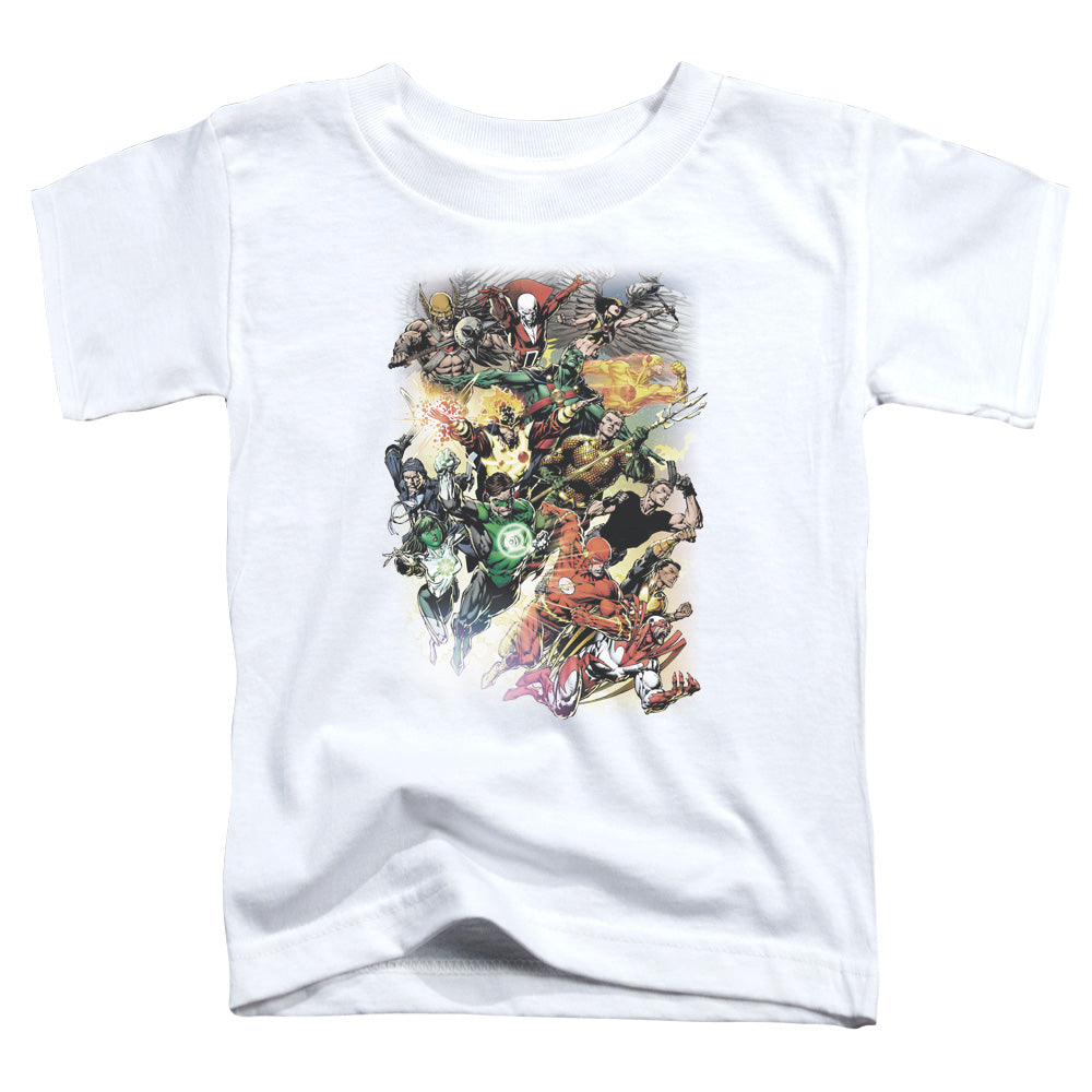 Justice League Brightest Day #0 Toddler Kids Youth T Shirt White Officially Licensed